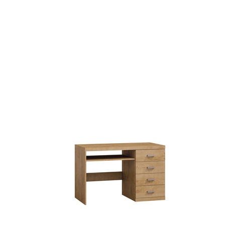 Biurko 120 z szufladami NATURAL 16 do pracy nauki do pokoju biura