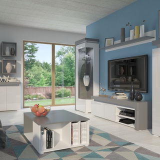 ława 68 mała nowoczesna kawowa Thea White WHST-2 stolik kawowy