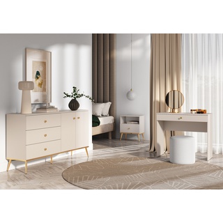 toaletka 92 z szufladą Selgin 09 konsola cashmere kaszmir