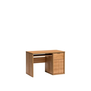 biurko 120 z szafką półką Fonti 14 nowoczesne loft do pracy nauki