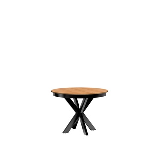 stół 110 - 150 okrągły rozkładany rozsuwany Fonti 10 rozsuwany loft