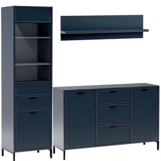 komoda 135 z nogami szufladami frez LINKaStyles 02 szeroka szafka