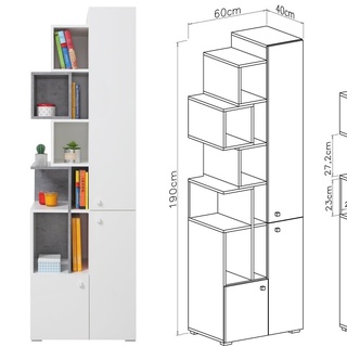 zestaw młodzieżowy Sigma F biurko szafa komoda regał komplet ucznia