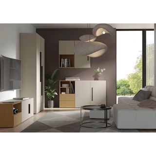 zestaw mebli Lorin 5 komoda rtv szafka szafa do pokoju telewizyjnego