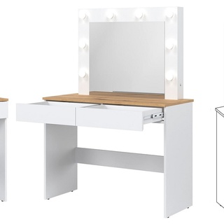 zestaw mebli Remi 3 biała szafa biurko komoda regał toaletka z lustrem komplet do pokoju młodzieżowego dziecięcego