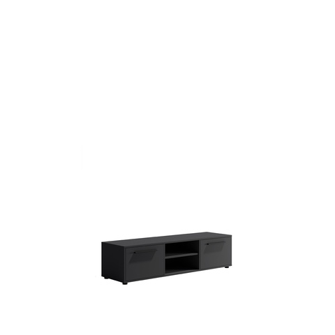 Szafka 150 rtv telewizyna MAXIONE 09 stolik pod tv loft dąb czarna
