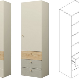 zestaw mebli Yuki 1 nowoczesne z biurkiem do pokoju młodzieżowego