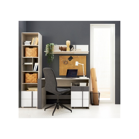 Zestaw komplet REMO 6 biurko regał do pokoju młodzieżowego dzieci