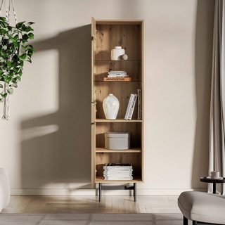 witryna 65 Reynos 02 gablota słupek wąski wysoki przeszklony regał