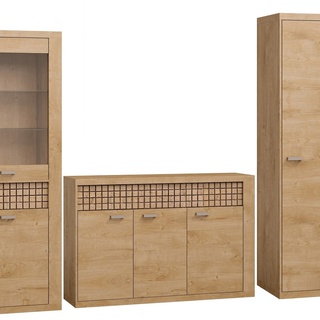 szafa 57 mała wąska Natural 02 ubraniowa do korytarza sypialni pokoju