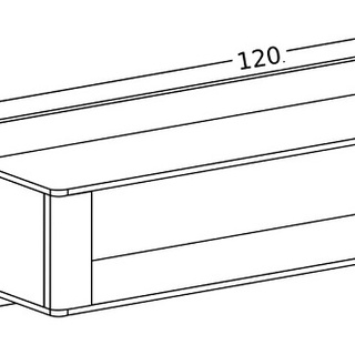 zestaw mebli pokojowych Livinio 1 witryna szafka rtv komoda ława