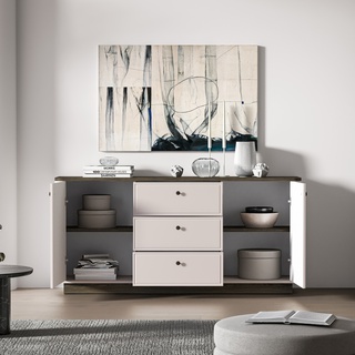 komoda 180 duża elegancka Vilavio 03 szeroka szafka do salonu sypialni