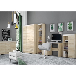 zestaw duży młodzieżowy Avo 4 komoda regał biurko szafa komplet