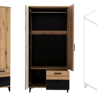 zestaw komplet Aris A szafka rtv witryna szafa na nóżkach do pokoju