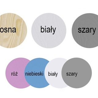 łóżko 75x180 dla rodzeństwa Oli 3os z materacami trzyosobowe