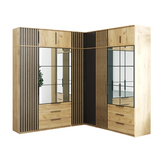 zestaw 250 - 250 narożny duży wysoki Sorento D z nadstawką lamelami