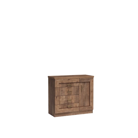 Komoda 100 z szufladami półką drzwiami TADEUSZ 22 szafka lefkas