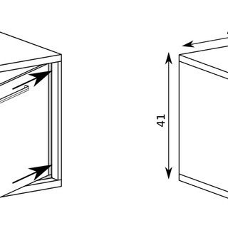 zestaw mebli sypialnianych Mediolan K łóżko z pojemnikiem szafki nocne