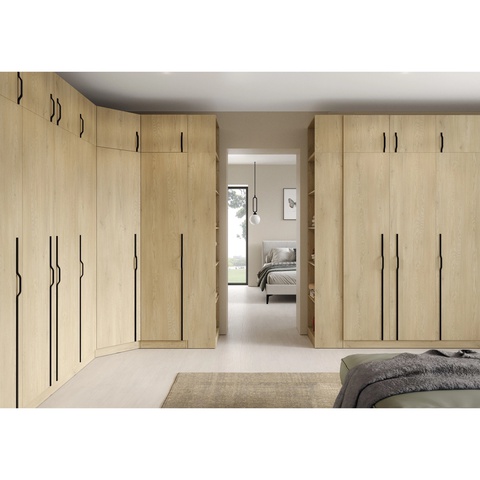 Zestaw narożna garderoba BRAGA Z1M szafa duża narożna do sypialni