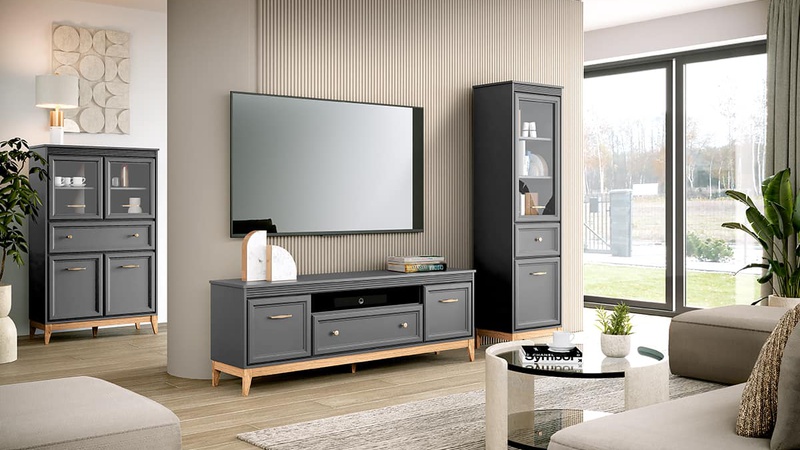 Najmodniejsze materiały i kolory stolików pod telewizor w 2026 roku