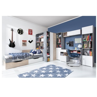 łóżko 120x200 młodzieżowe Sigma 16 pojedyncze 120 duże do pokoju