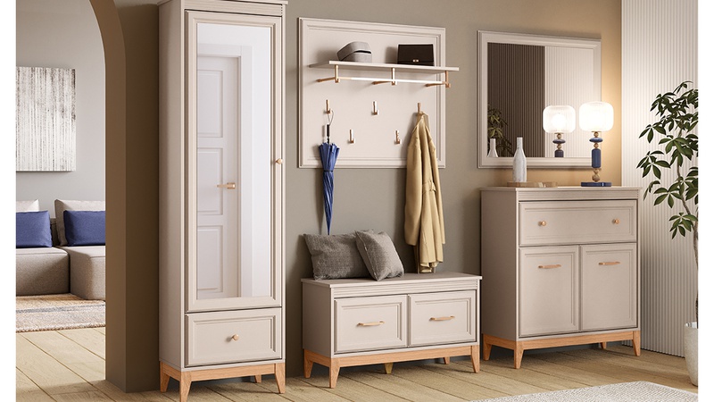 Windsor - dąb naturalny + cashmere