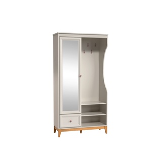 garderoba 100 elegancka stylowa Windsor z lustrem półki wieszaki