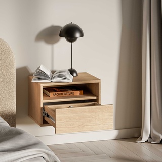 szafka 45 wisząca nocna Reynos 08 półka z szufladą stolik nocny