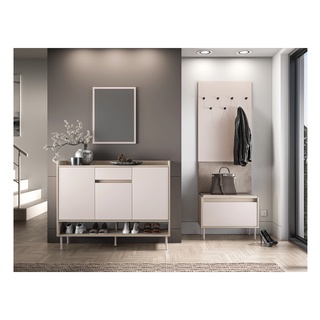 wieszak 69 nowoczesny ścienny Voco 08 panel kaszmir do przedpokoju