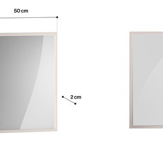 lustro 50 - 65 pionowe poiome Voco 09 wiszące na ścianę