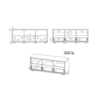 Stolik RTV Shelve 10