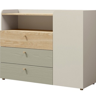 zestaw młodzieżowy dziecięcy Yuki 3 biurko komoda rtv szafa komplet