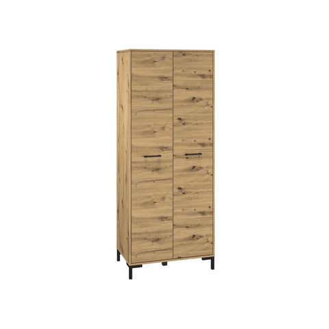 Szafa 80 na nóżkach ubraniowa NEVIO 17 dwudrzwiowa loft do pokoju