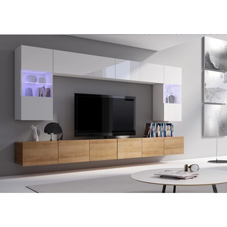 zestaw mebli nowoczesnych Calabrini 1 meblościanka rtv zestaw