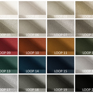 ławka 100 tapicerowana Mona siedzisko na metalowych nogach kolory