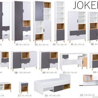 półka 120 wisząca na ścianę Joker 12 nowoczesna regał wiszący