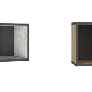 półka 110 nowoczesna Nano 11 wiszący regał nad biurko