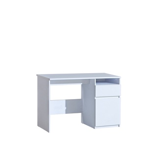 biurko 120 z szafką szufladą Arca AR7 białe wotan młodzieżowe dla dzieci do pokoju biura pracowni