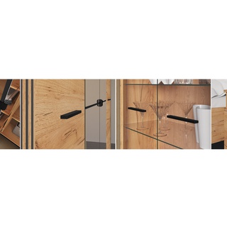 łóżko 160x200 z zagłówkiem tapicerowanym Urso 1402 loft 160