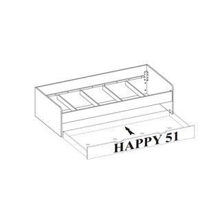 Łóżko Happy 50