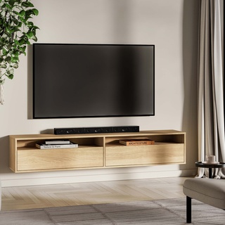 szafka 180 rtv wisząca Reynos 07 półka zamykana pod tv stolik wiszący