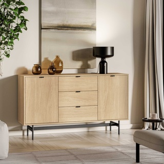 komoda 150 pojemna duża Reynos 05 z szufladami półkami nogami