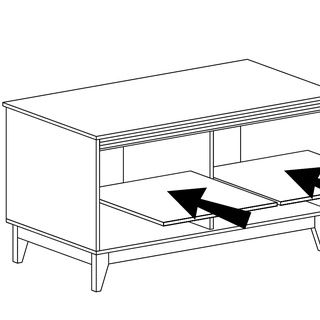 szafka 92 niska z nogami Windsor 20 kaszmir do korytarza przedpokoju