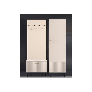 wieszak 34 na ścianę duży Sophie 19 panel cashmere kaszmir