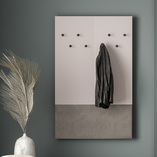 wieszak 90 na okrycia Voco 07 panel z wieszakami na ścianę korytarza