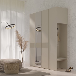 garderoba 58 wysoka nowoczesna Soreno wąska mała do korytarza