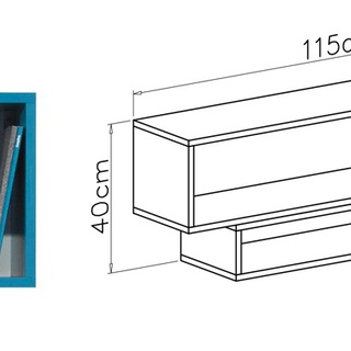 zestaw meble młodzieżowe Mobi B biurko narożna szafa łóżko regał ława