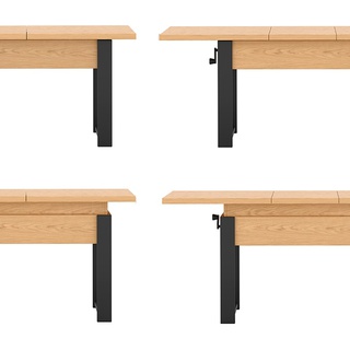 ława 120 - 157 podnoszona rozkładana Hugo ławostół składany stół