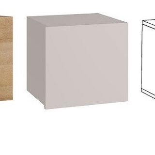 zestaw rtv Calabrini 17 nowoczesna wisząca meblościanka do pokoju