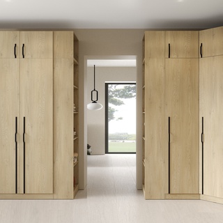 szafa 100 wysoka ubraniowa Braga 03M półki drążek na wieszaki